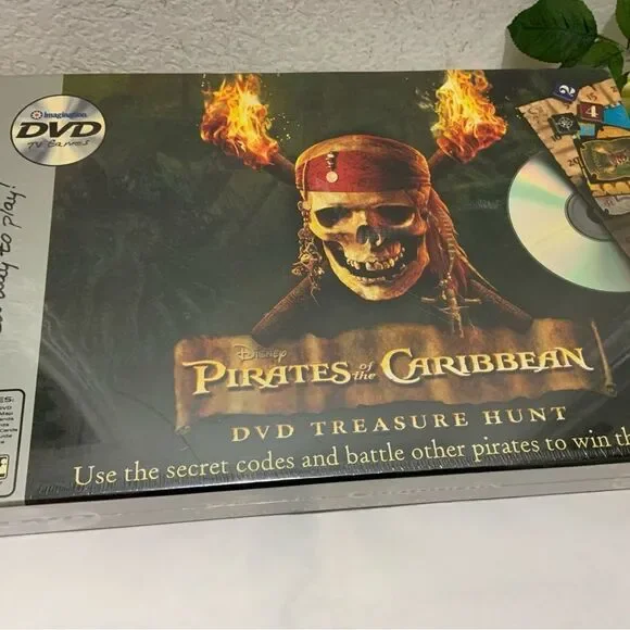 Disney Pirates Of The Caribbean DVD Treasure Hunt Game Imagination Sealed - Picture 4 of 5